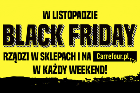 BLACK FRIDAY w Carrefour trwa cały miesiąc!