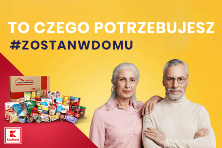 Kaufland sprzedaje paczki pierwszej potrzeby