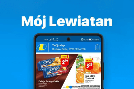 „Mój Lewiatan” – kolejna sieć wprowadza własną aplikację mobilną